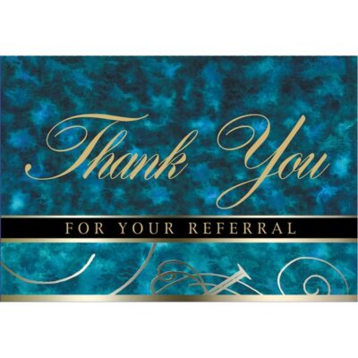Blue Marble Referral Everyday Note Card (3 1/2"x5")-1
