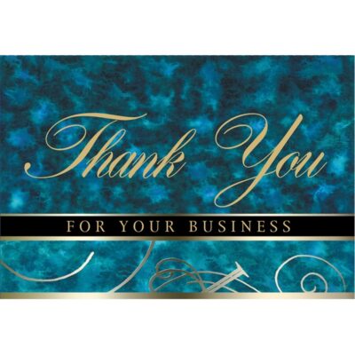 Blue Marble Thank You Everyday Note Card (3 1/2"x5")-1