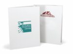 Custom 2 Color Foil-Stamped Pocket Folder-Standard White Paper