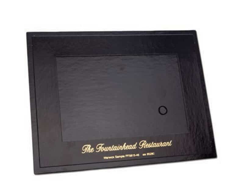 Custom Black on Black Photo Frame (4"x6")