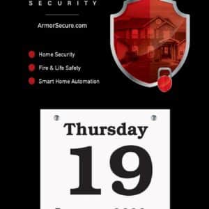 Custom Bookbound Daily Date Calendar - 7x9 large Pad