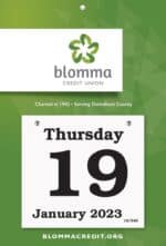 Custom Bookbound Daily Date Calendar - 8x12 Large Pad