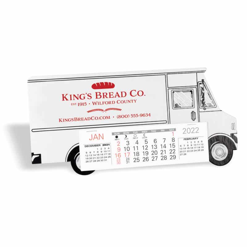 Custom Box Van Standard Truck Calendar