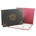 Custom Classic Certificate Folder