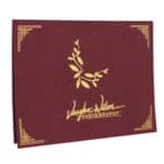 Custom Classic Certificate Folder - 3