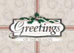 Custom Classic-Holiday Present with Greetings Holiday Greeting Card (5"x7")