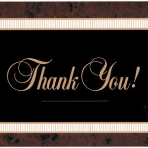 Custom Classic Thank you Everyday Note Card (3 1/2"x5")