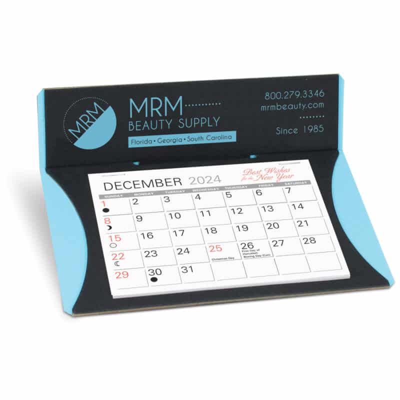 Custom Crescent Nu-Leth-R Desk Calendar - 1