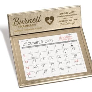 Custom Crown Desk Calendar