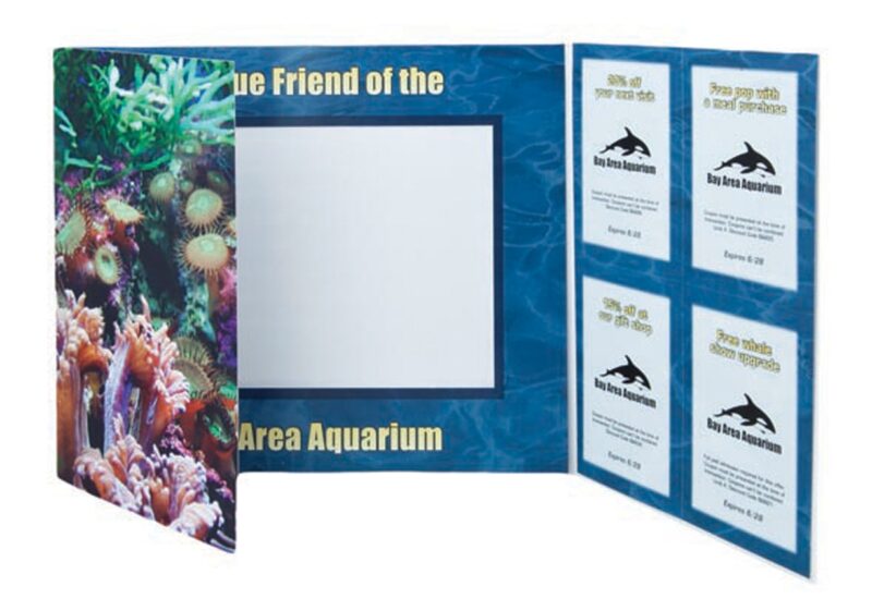 Custom Custom Coupon Gatefold Event Folder - Standard