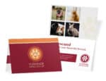 Custom Custom Folded Card - 4"x6" Folded - 1