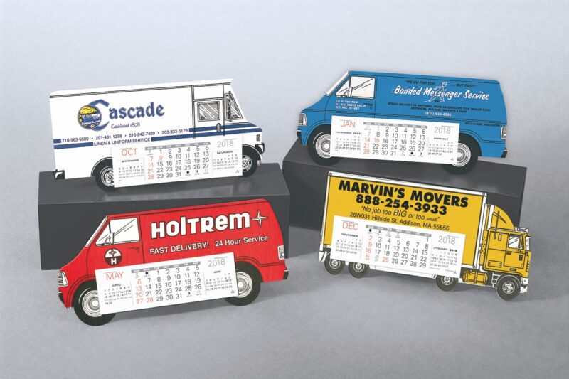 Custom Custom Printed Truck Calendar