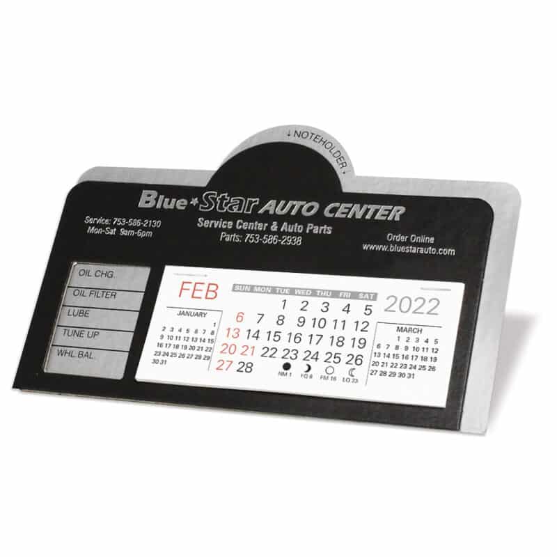 Custom Daytona Desk Calendar