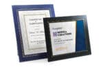 Custom Deluxe Wrapped Edge Certificate Frame for 8 1/2"x11" Certificate