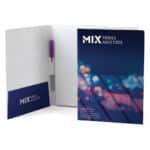Custom Digital Print Mini Padfolio - 1