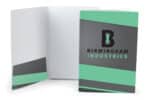 Custom Digital Print Mini Padfolio w/Pen Holder - 1