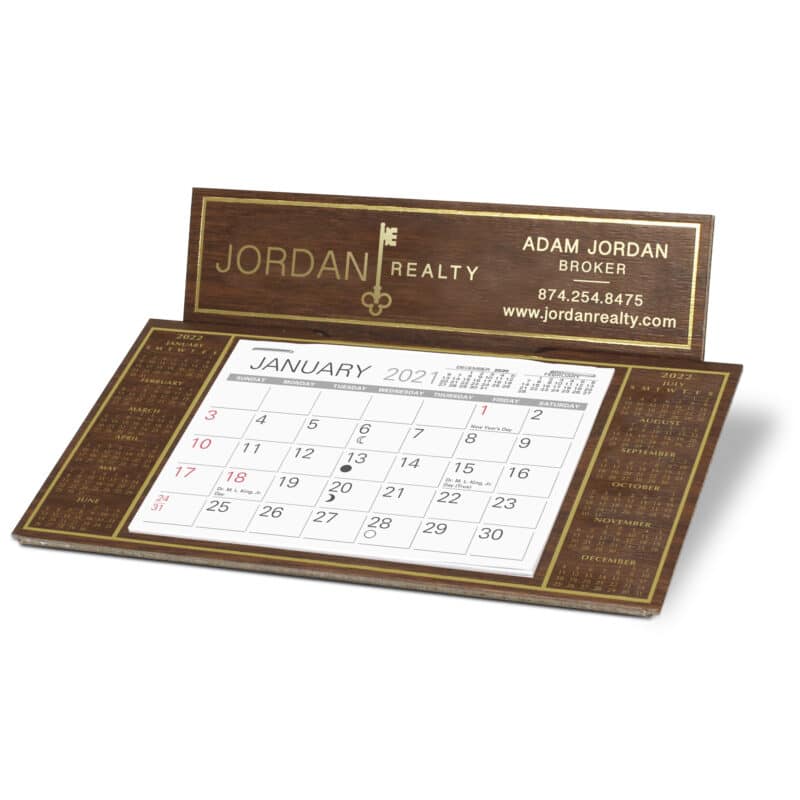 Custom Dominique Desk Calendar
