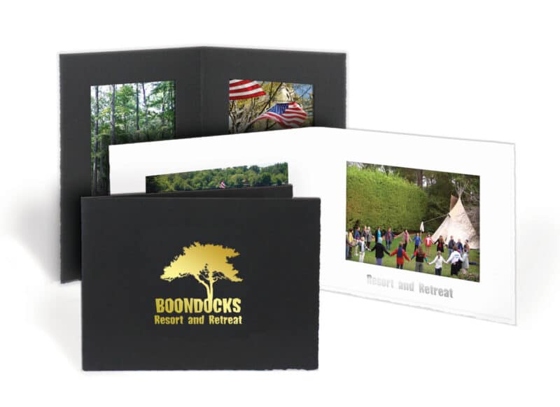 Custom Double-Sided Portrait Folder (4"x6")