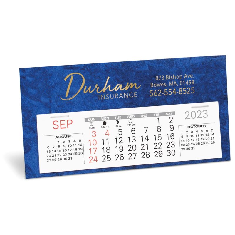 Custom Economizer Desk Calendar - 1