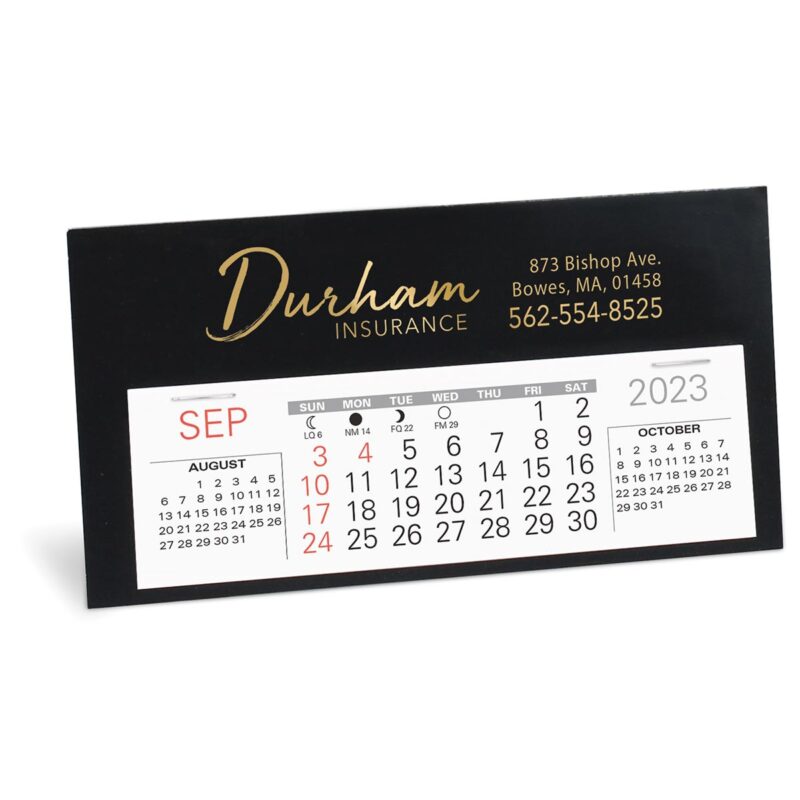 Custom Economizer Desk Calendar - 2