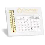 Custom Emissary Desk Calendar w/ Thermometer - 1