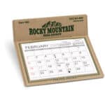 Custom Forest Desk Calendar - 1