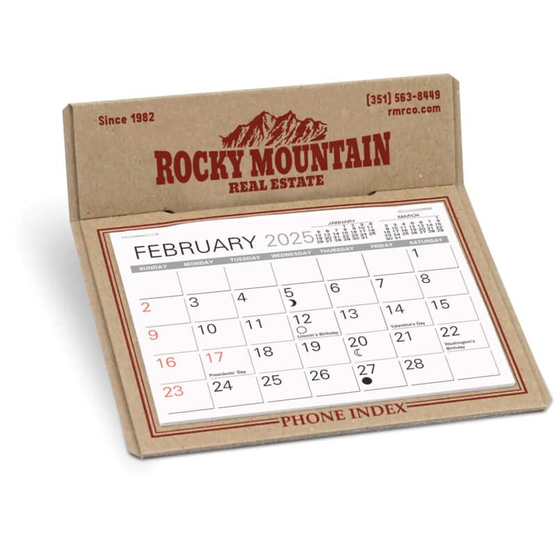 Custom Forest Desk Calendar - 3
