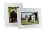 Custom Golf Ball Texture Photo Frame - Single Mat