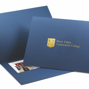 Custom Horizontal Pocket Folders - Std. Size