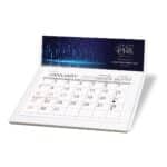 Custom Imperial 4-Color Desk Calendar