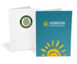 Custom Ink Printed Pocket Folder-Standard White Paper - 2