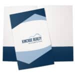 Custom Legal Sized Pocket Folder Ink Printed - Designer Papers - 1