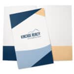 Custom Legal Sized Pocket Folder Ink Printed - Designer Papers - 2