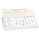 Custom Medalist Desk Calendar - 3