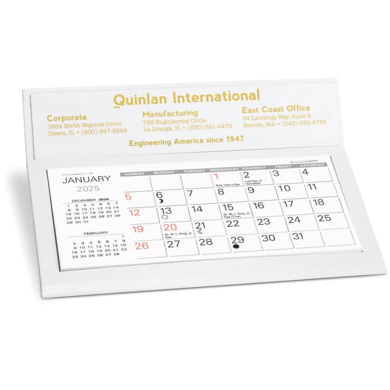 Custom Medalist Desk Calendar - 3