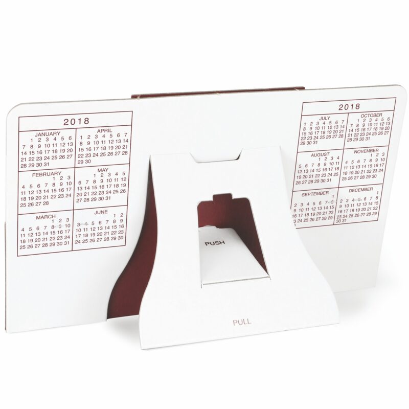 Custom Monarch Premier Desk Calendar - 1