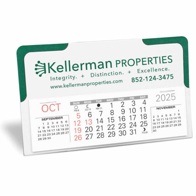 Custom Monarch Premier Desk Calendar - 2