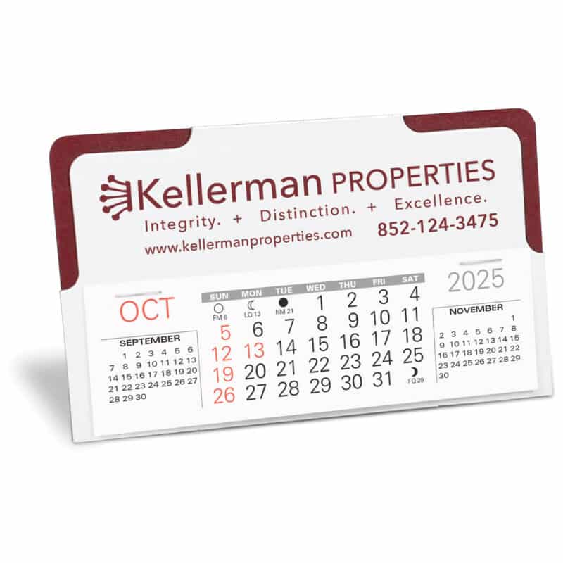 Custom Monarch Premier Desk Calendar - 3
