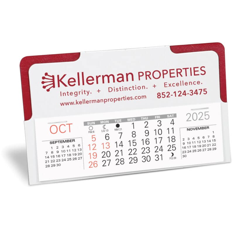 Custom Monarch Premier Desk Calendar - 4