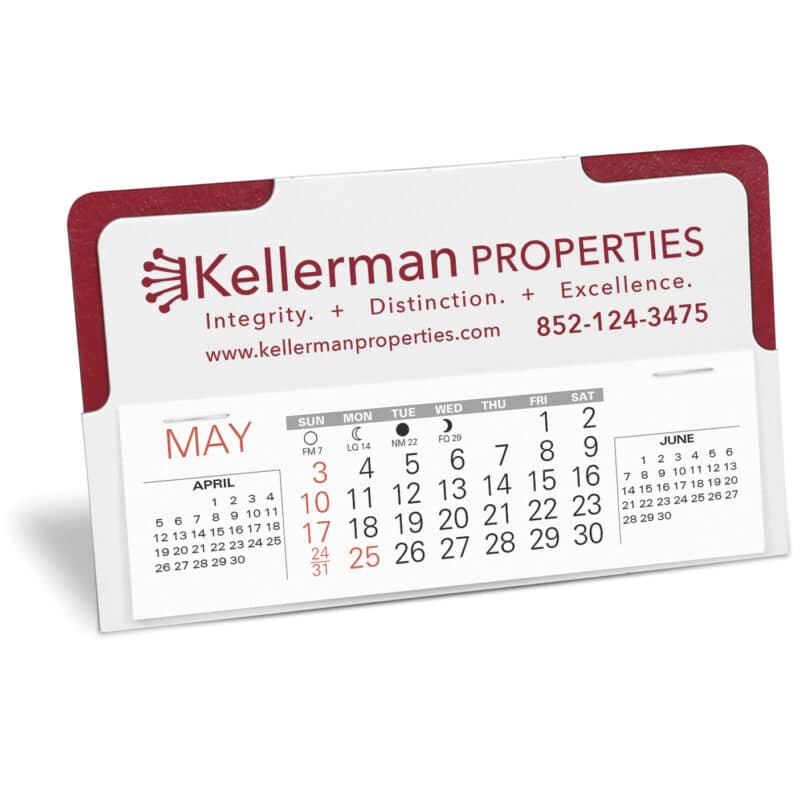 Custom Monarch Premier Desk Calendar