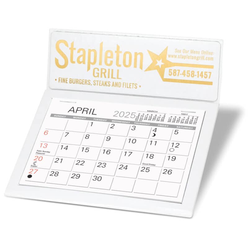 Custom Naples Desk Calendar - 2