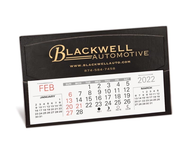 Custom Perry Desk Calendar