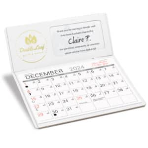 Custom Personalizer Desk Calendar