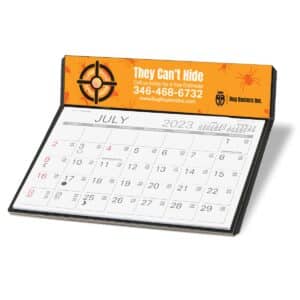 Custom Pike 4-Color Desk Calendar