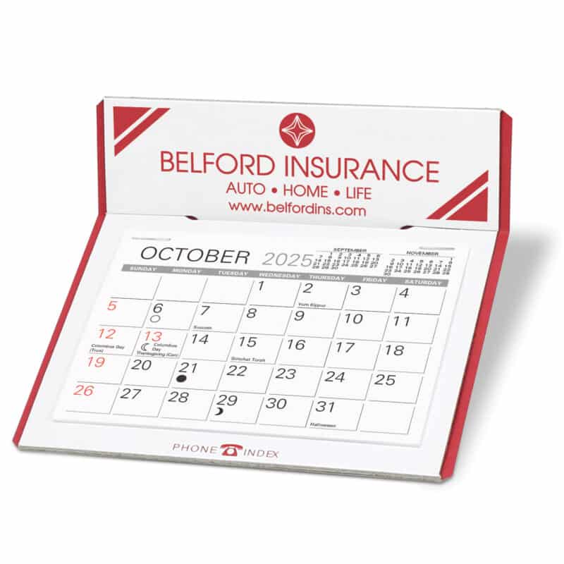 Custom Prudent Desk Calendar - 2