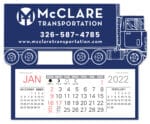 Custom Semi Truck Easy Stick Calendar