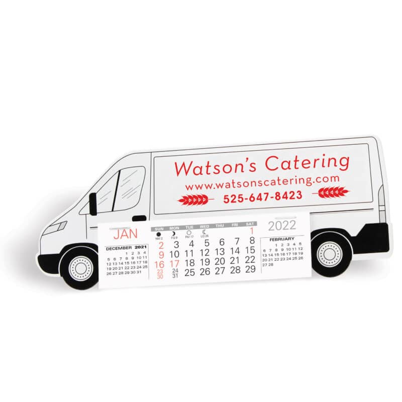 Custom Service Van Truck Calendar