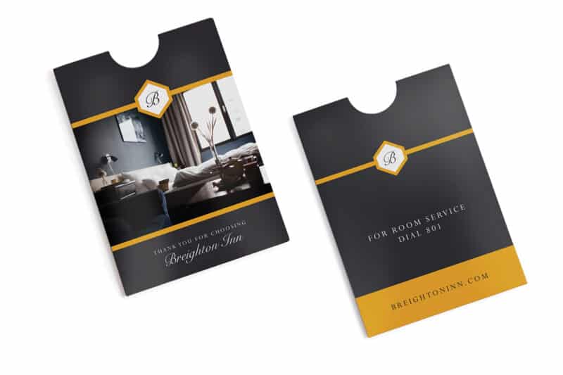 Custom Sleeve Card Holder
