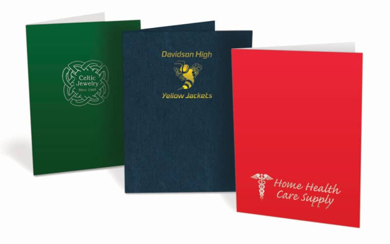 Custom Small Quantity Folders - Classic Papers