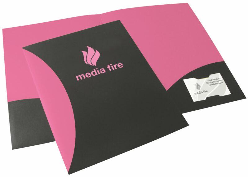 Custom Splash Pocket Folders - 1